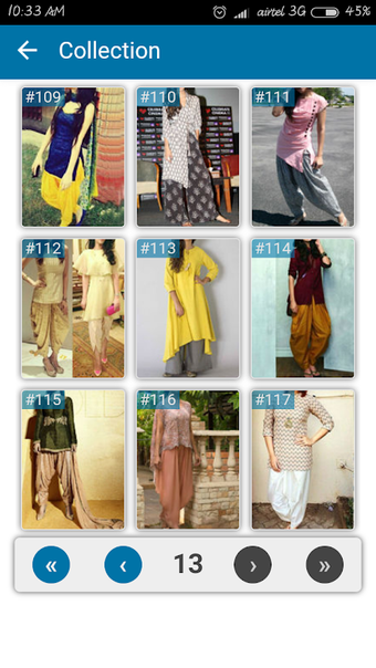 Immagine 0 per Dhoti Palazzo Tulip Desig…