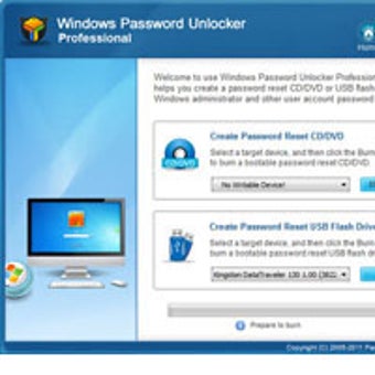 Windows Password Unlocker Professional