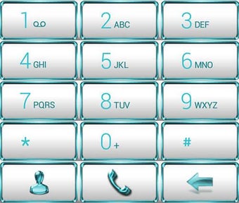 Immagine 0 per Dialer Theme Frame White …