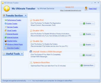 Mz Ultimate Tweaker
