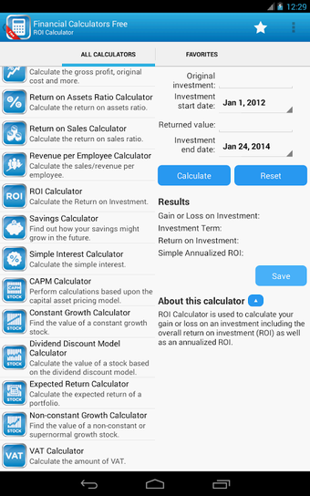 Image 0 for Financial Calculators