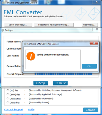 Immagine 0 per SoftSpire EML Converter