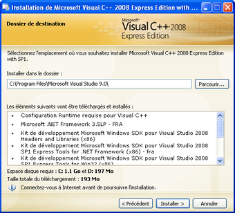 Download Microsoft Visual C++ 2008 .1 for Windows 