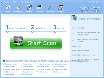 Bild 0 für Sound Card Drivers Downlo…