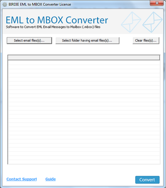 Obraz 0 dla Birdie EML to MBOX Conver…