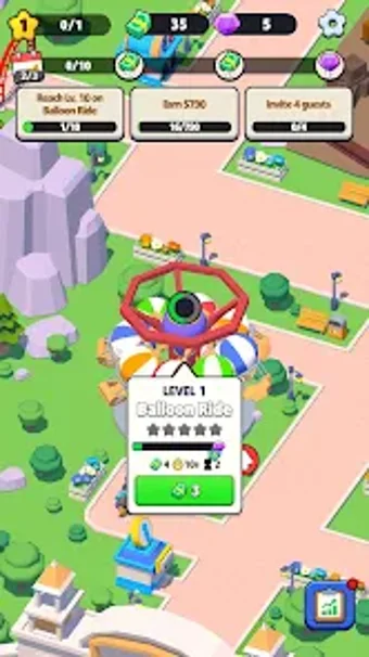 Bild 0 für Themepark Empire: Idle Ty…