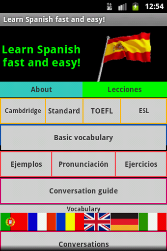 Bild 0 für Learn Spanish easy and fu…