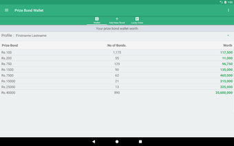 Imagen 17 para Prize Bond Wallet