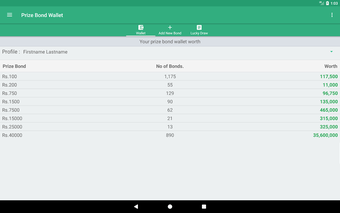 Bild 17 für Prize Bond Wallet