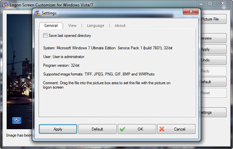 VSLogonScreenCustomizerの画像0