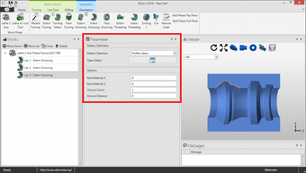 ECam - CNC Conversational Programming