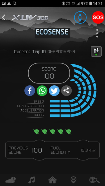 BLUESENSE APP - XUV300