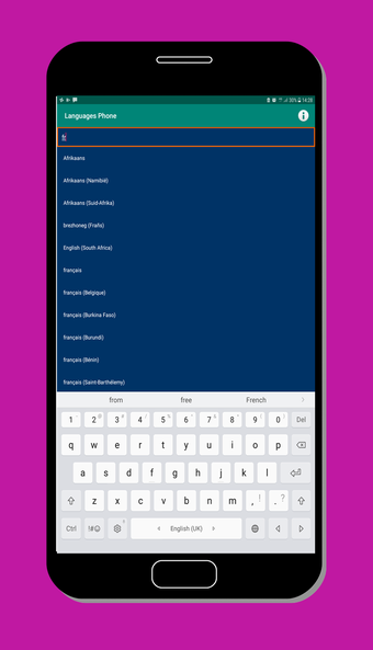 Image 0 pour languages phone