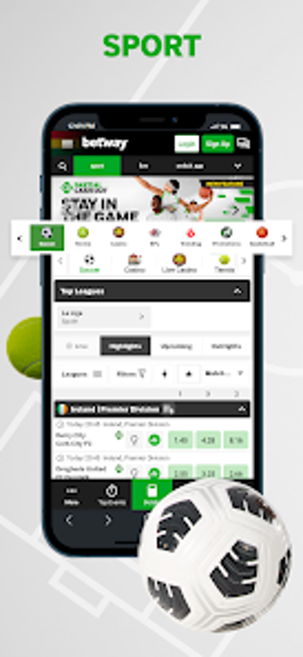 Image 0 pour Betway Sports Betting  Ca…
