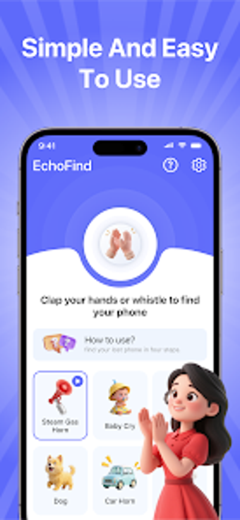 Immagine 0 per EchoFindClap to Locate Ph…