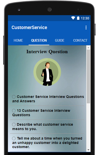 Bild 0 für Customer Service Intervie…