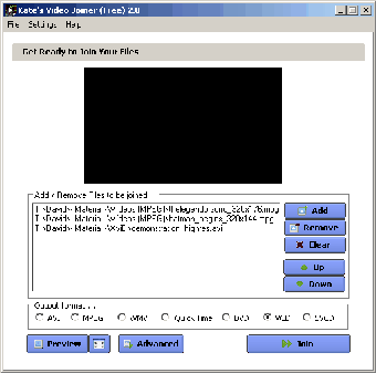 Kate's Video Joiner