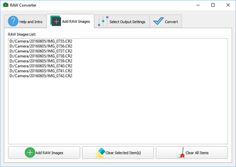 Imagen 1 para RAW Converter