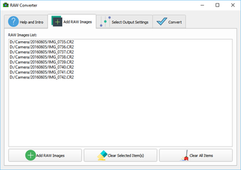 Image 1 for RAW Converter