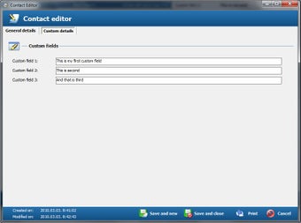 Free Address Book - Contact management software