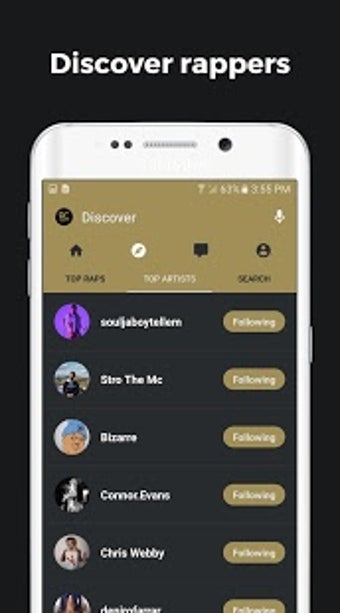 Image 2 pour Rapchat  record music bea…