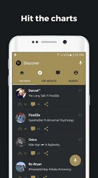 Image 3 pour Rapchat  record music bea…