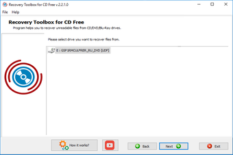 Obraz 3 dla Recovery Toolbox for CD F…