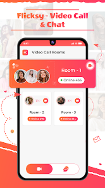 Obraz 0 dla Flicksy - Video Call  Cha…