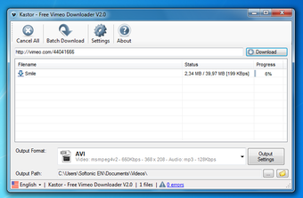 Immagine 6 per Free Vimeo Downloader