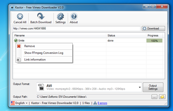 Immagine 4 per Free Vimeo Downloader