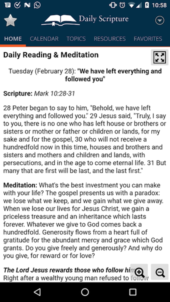 Imagen 0 para Daily Scripture