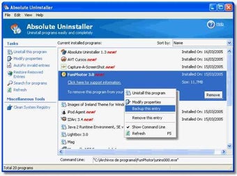 Immagine 0 per Absolute Uninstaller