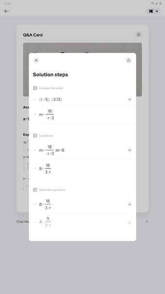 Bild 0 für Gauthmath-Math Homework S…