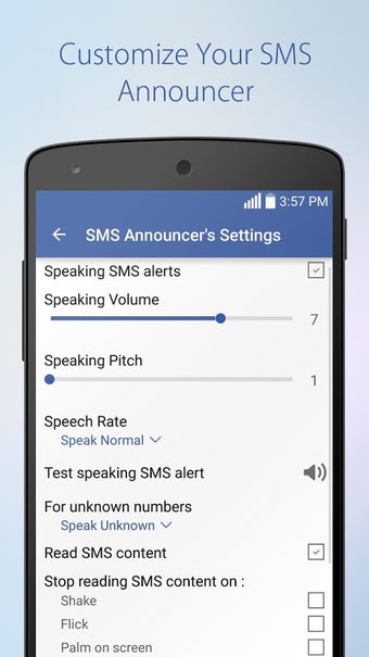 Image 4 for Speaking SMS & Call Annou…