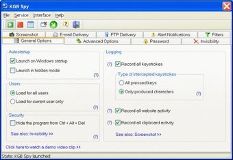 Image 0 for KGB Spy Software