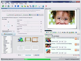 Immagine 0 per photo frame editor