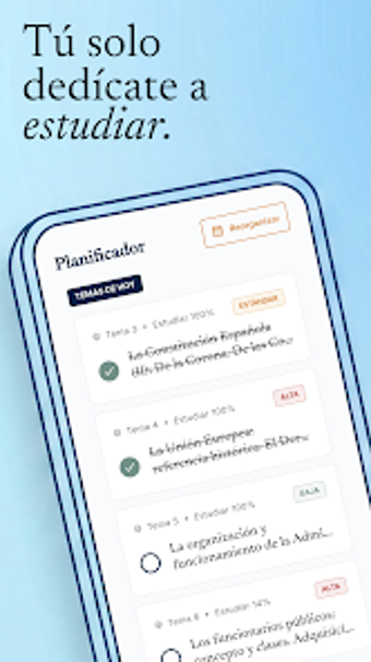 Bild 0 für OpoZulo: Planifica Oposic…
