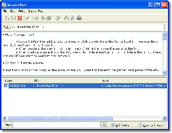 Image 1 pour Scratchpad