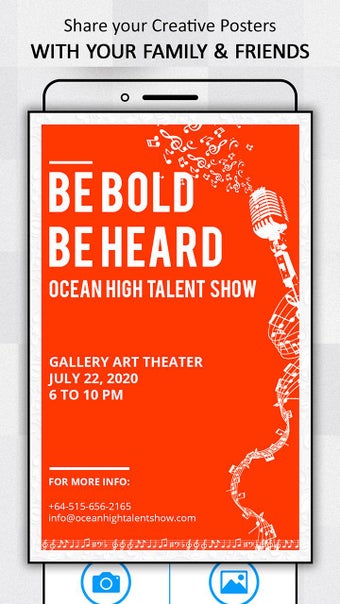 Image 3 pour Poster Maker Flyer Banner…