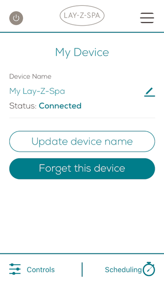 My Lay-Z-Spa App