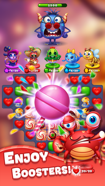Bild 0 für Candy Match: Friends Batt…