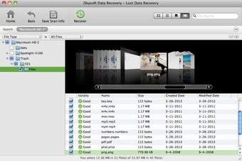 iSkysoft Data Recovery for Mac