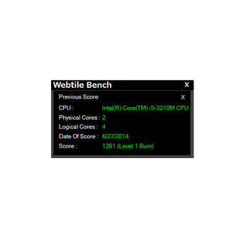 Imagen 0 para Webtile CPU Benchmark