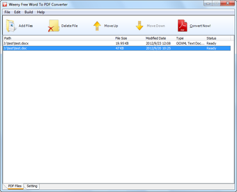 Imagen 0 para Weeny Free Word to PDF Co…