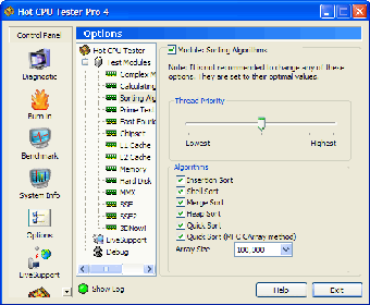 Hot CPU Tester