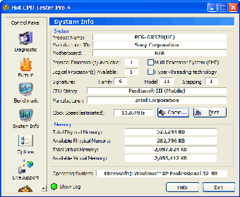 Immagine 1 per Hot CPU Tester