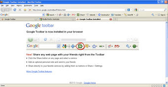 Bild 2 für Google Toolbar for Firefo…