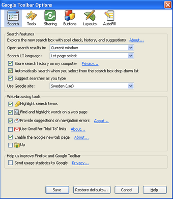 Obraz 3 dla Google Toolbar for Firefo…