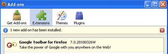 Google Toolbar for Firefox