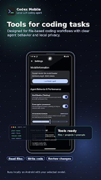 Bild 0 für Codex Mobile - Local AI A…